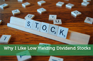 Why I Like Low Yielding Dividend Stocks
