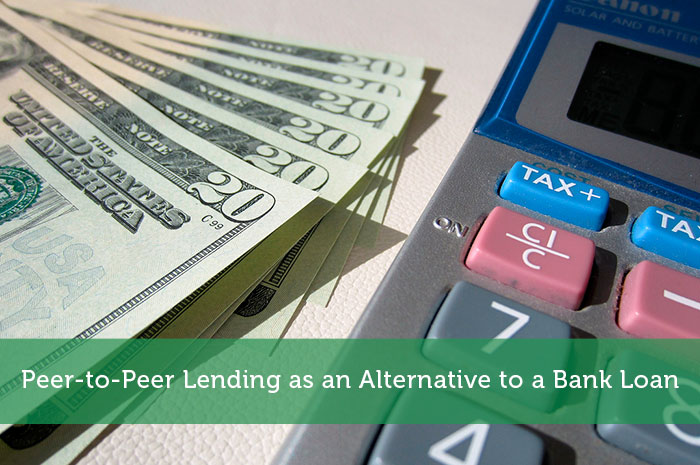 Peer-to-Peer Lending as an Alternative to a Bank Loan