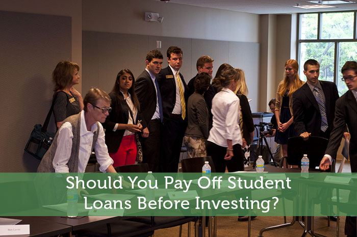 Should You Pay Off Student Loans Before Investing?