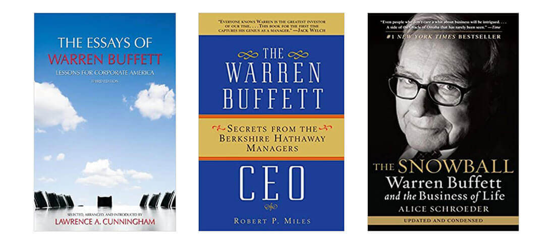 The Best Three Books About Warren Buffett